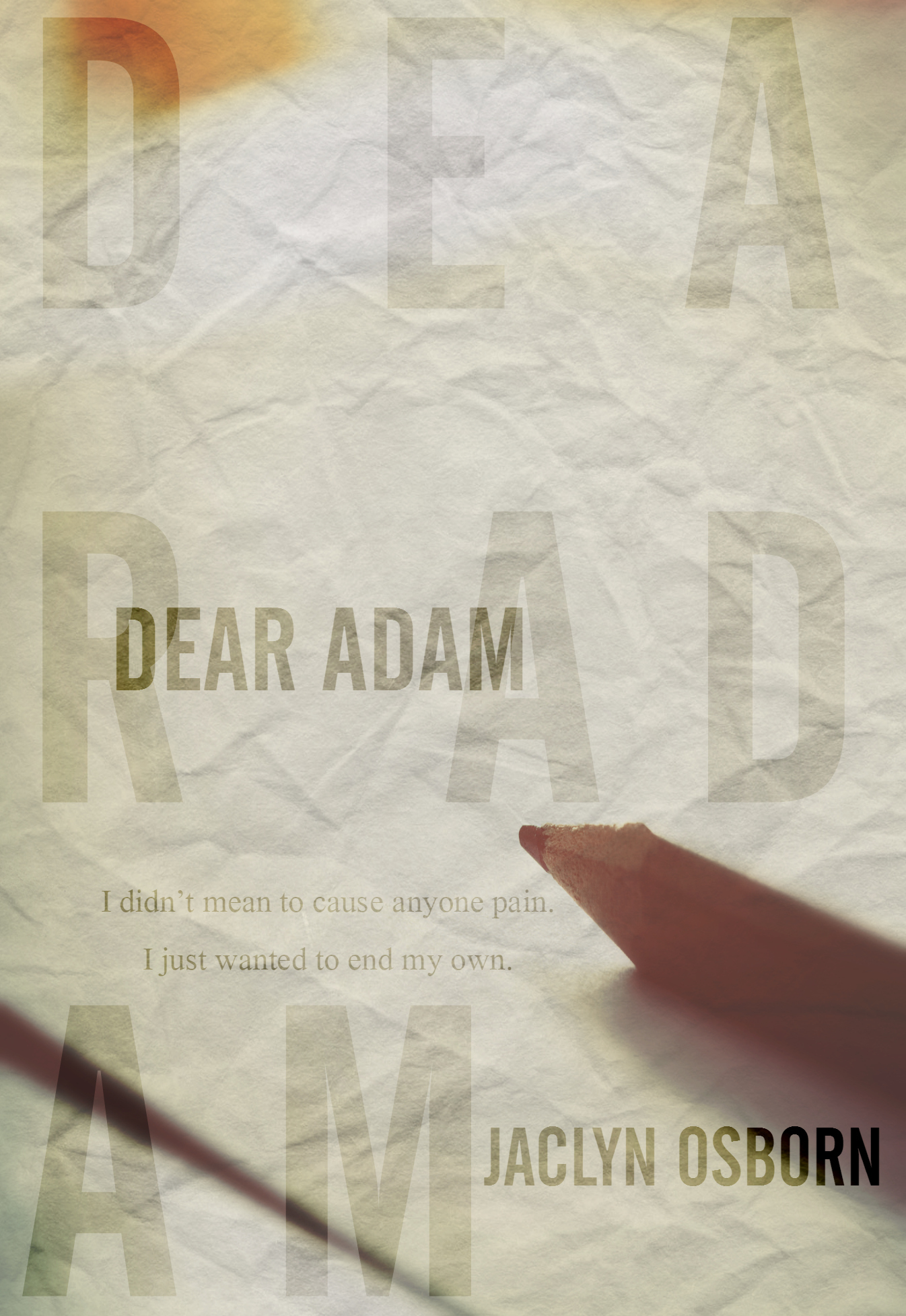 Cover of Dear Adam by Jaclyn Osborn